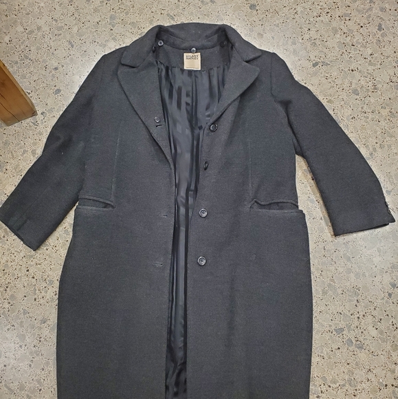 Hilary Radley Wool Cashmere Jacket with Fur Collar - Picture 2 of 8